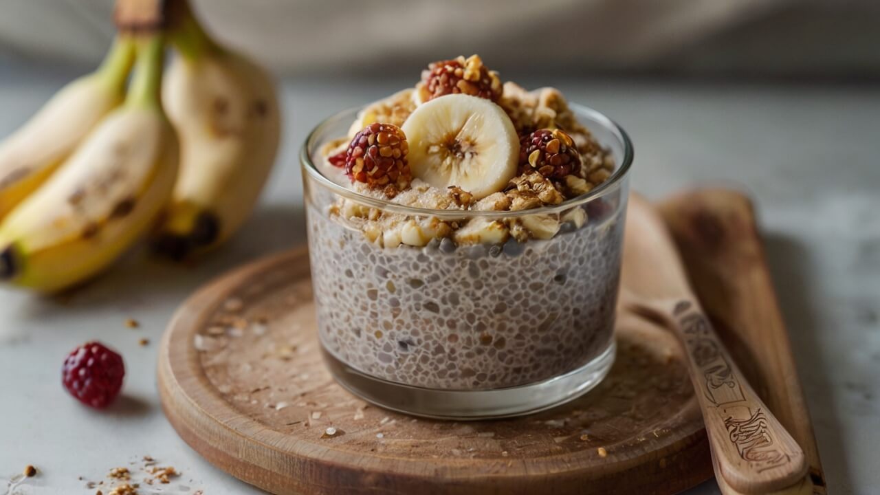 Banana Chia Pudding Recipe