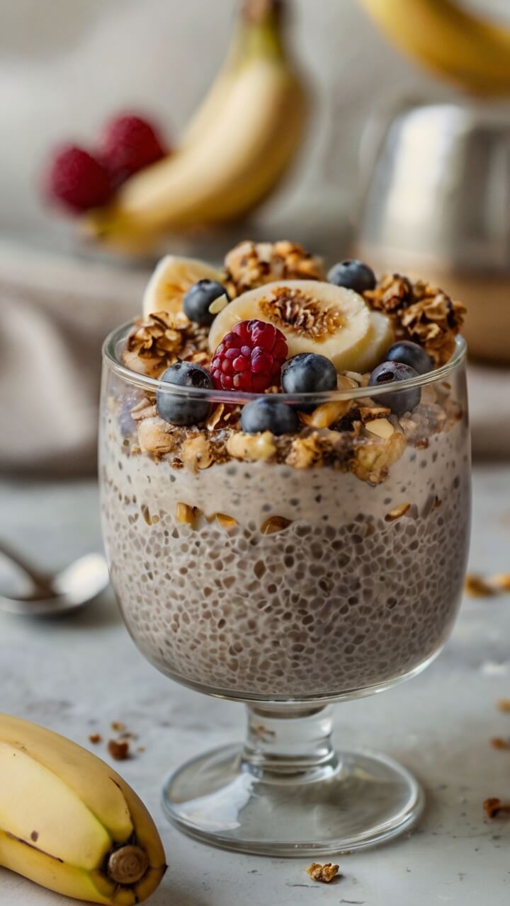 Banana Chia Pudding