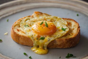 Cheesy Egg Toast Recipe