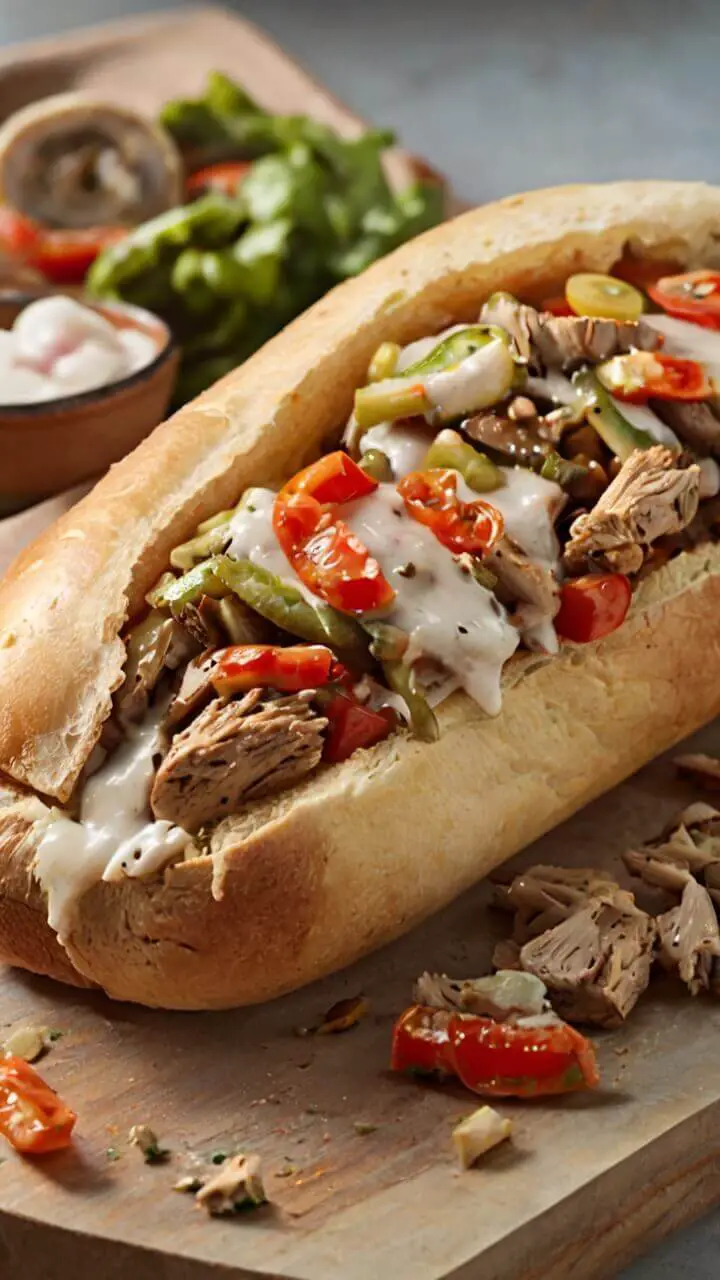 Chicken Philly Cheesesteak