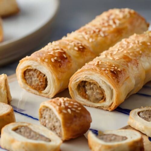 Chicken Sausage Rolls Recipe