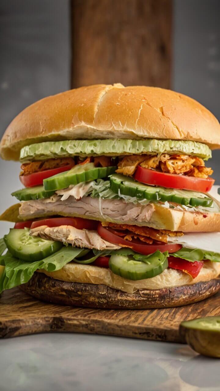 Chicken Torta Sandwich