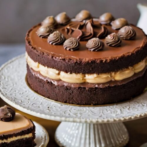 Chocolate and Espresso Cream Cake Recipe