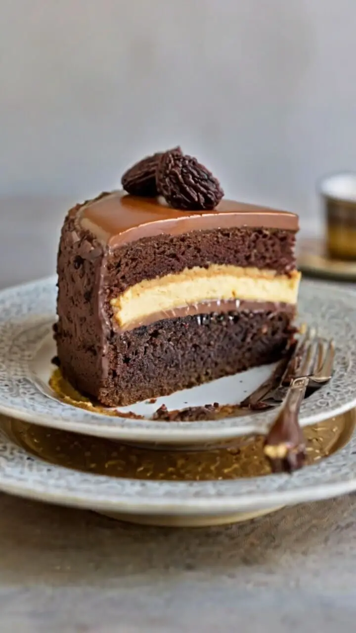 Chocolate and Espresso Cream Cake