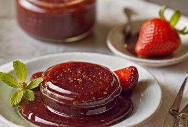 Dark Chocolate Strawberry Jam Recipe