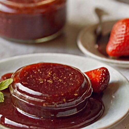 Dark Chocolate Strawberry Jam Recipe