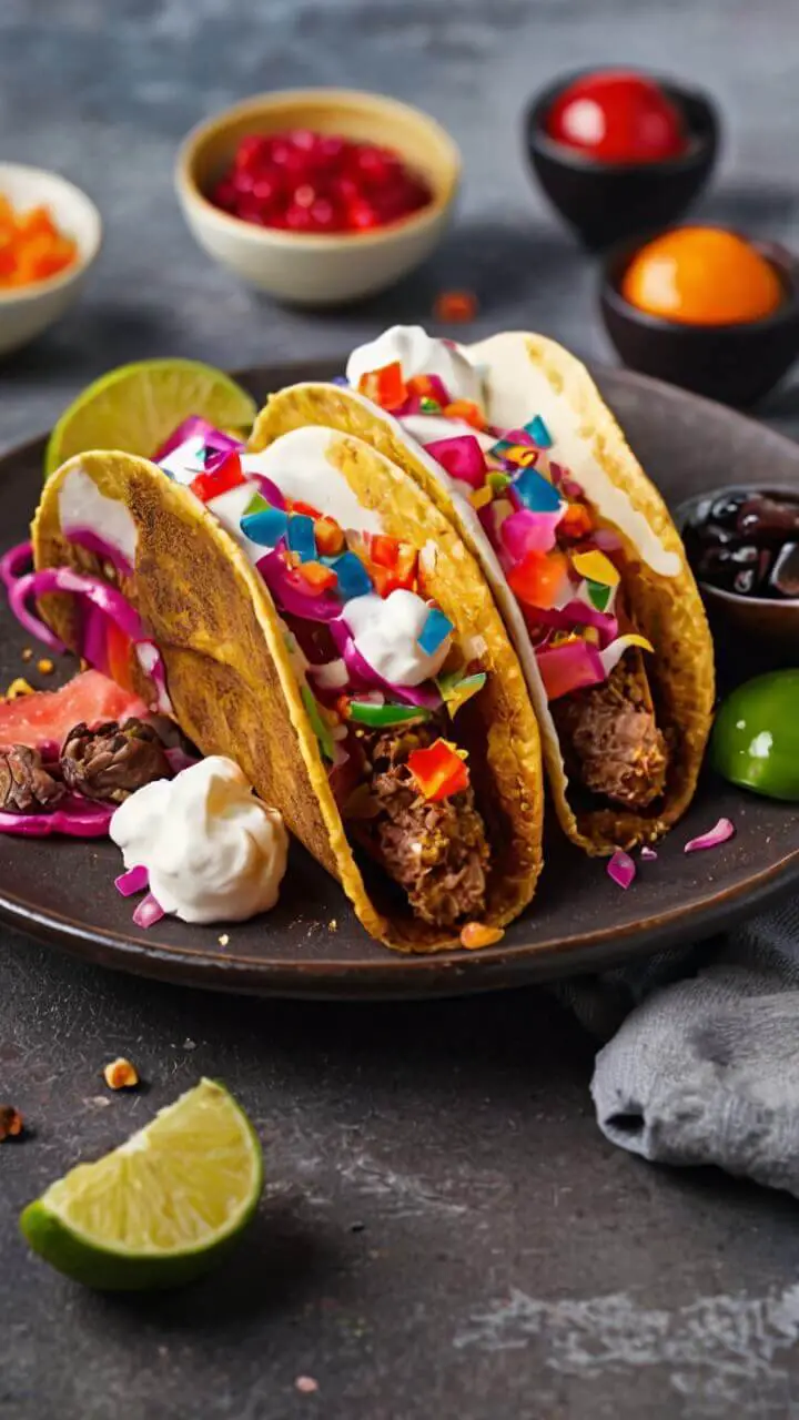 Delicious Dessert Tacos