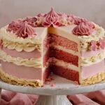 Festive Pink Velvet Cake Recipe