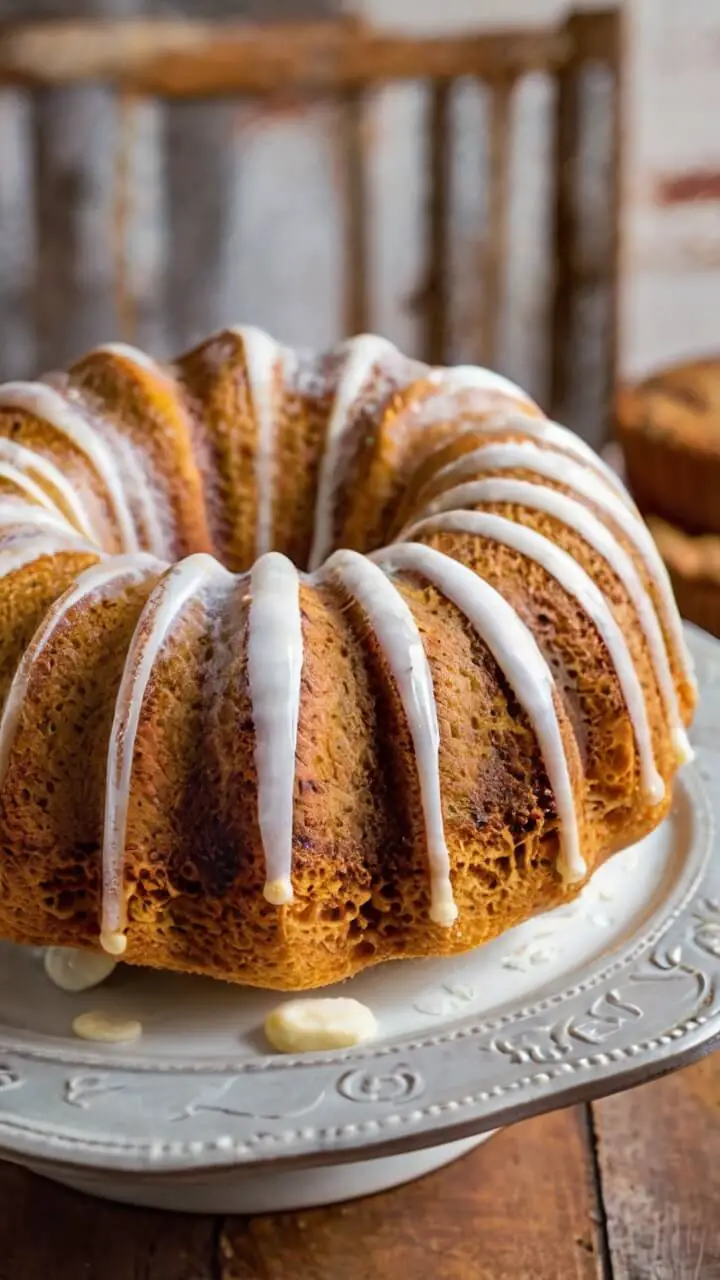 Fireplace Cinnamon Swirl Bundt