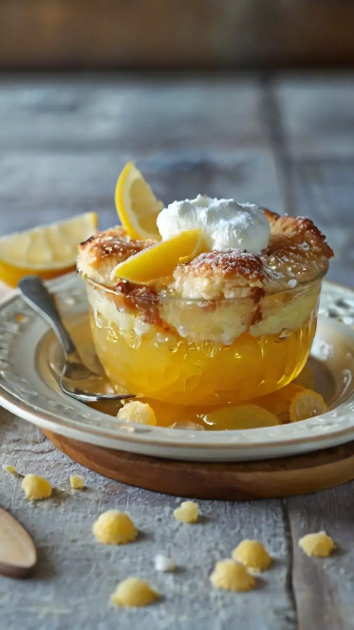 Lemon Cobbler Magic