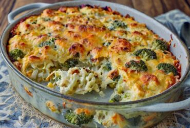 Loaded Cauliflower and Broccoli Casserole Recipe
