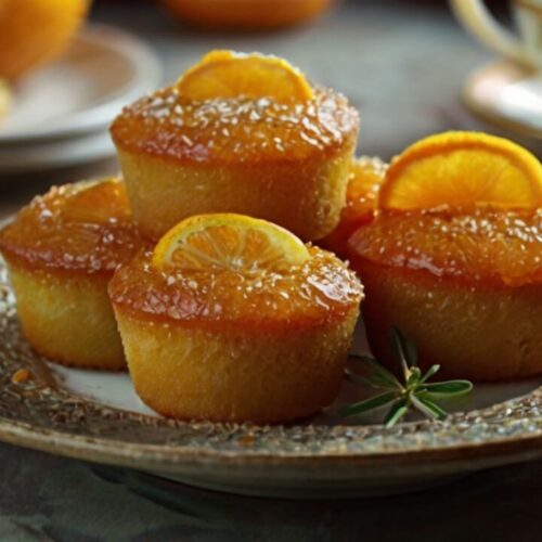 Orange Ginger Honey Cakes Recipe