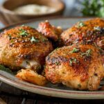 Oven Fried Chicken Thighs Recipe