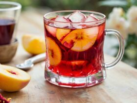 Peach Hibiscus Tea Recipe