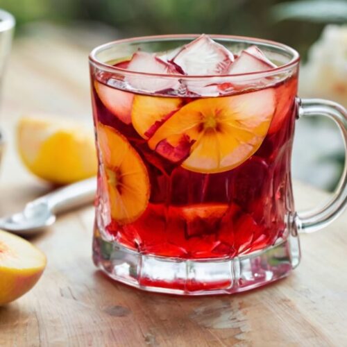 Peach Hibiscus Tea Recipe