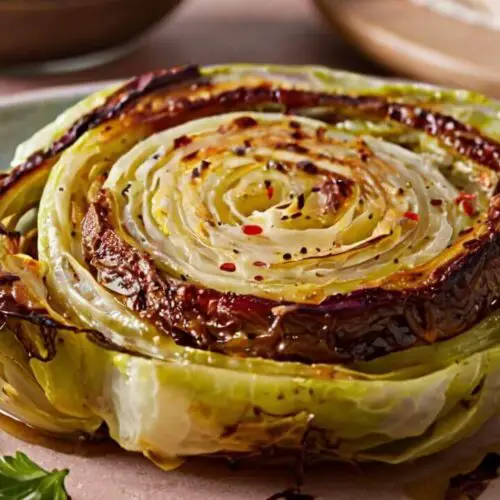 Roasted Cabbage Steaks Recipe