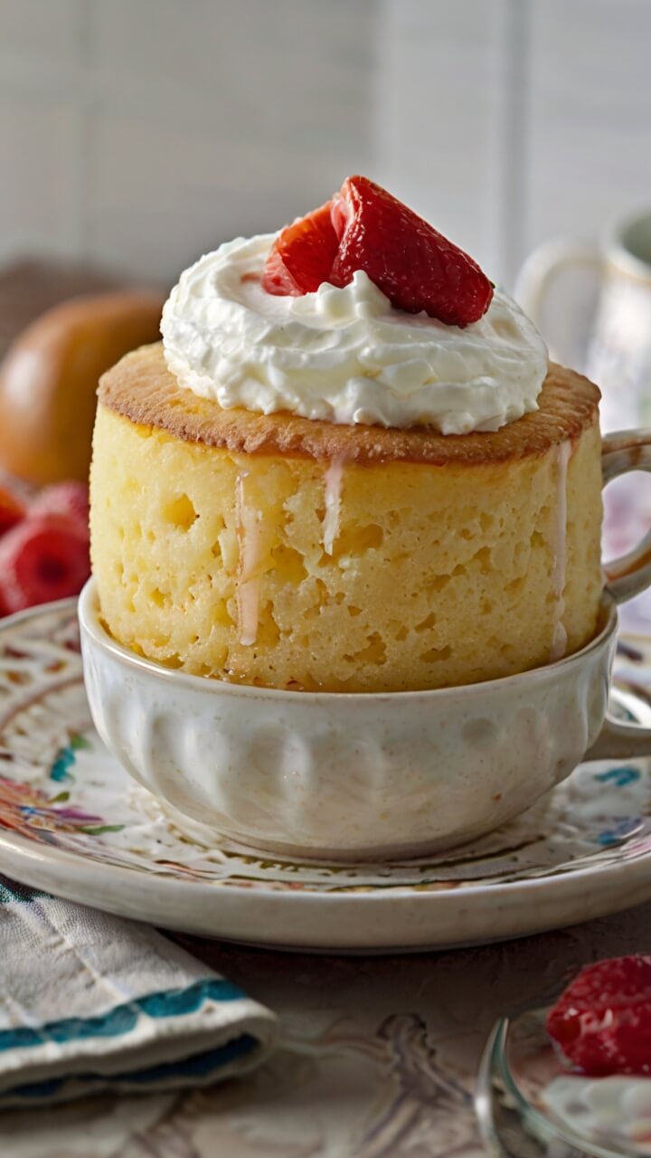 Sponge Mug Cake