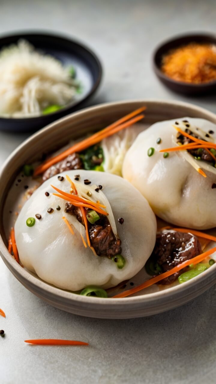 Tender Beef Bao Buns