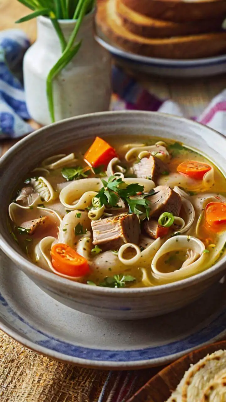 Turkey Noodle Soup