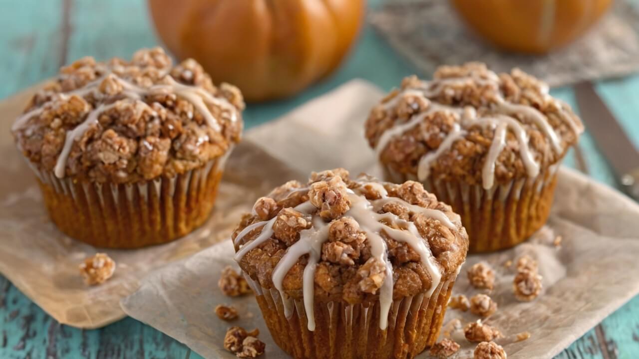 Apple Pumpkin Streusel Muffins Recipe
