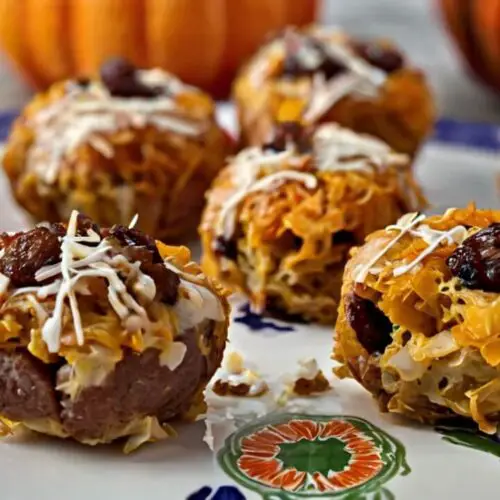 Baked Pumpkin Fritter Bites Recipe