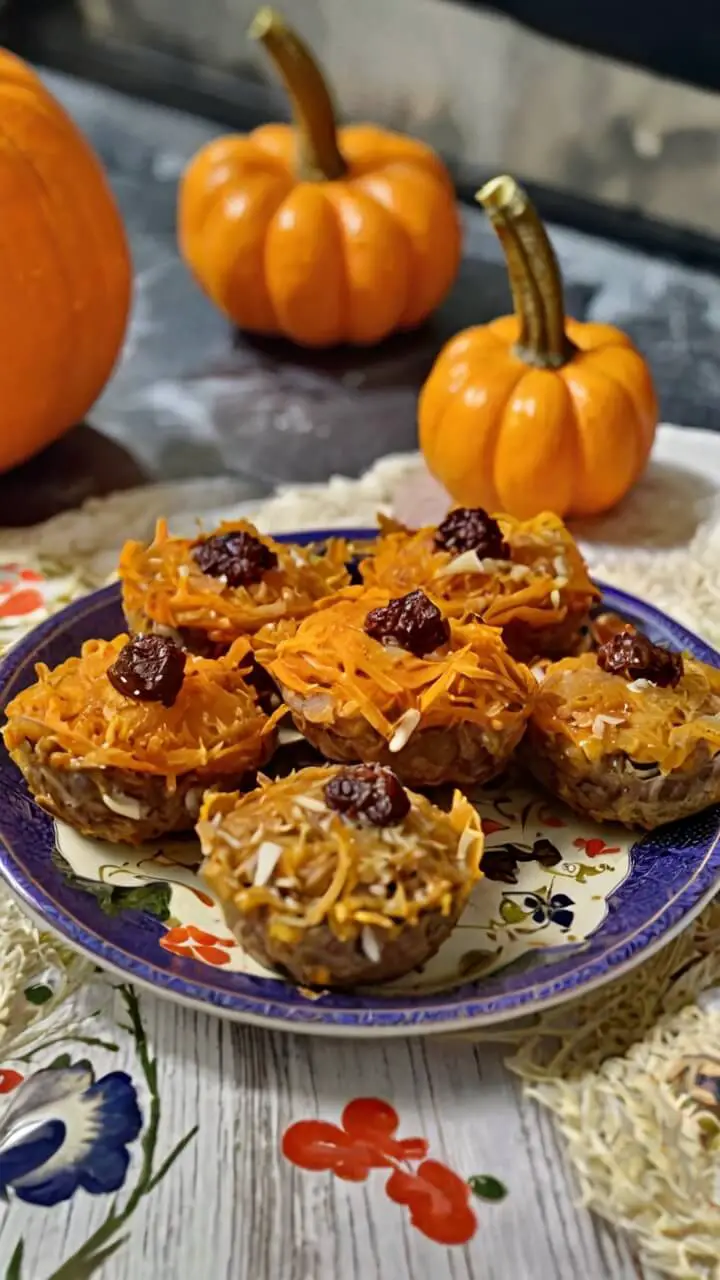 Baked Pumpkin Fritter Bites