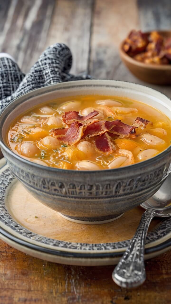 Bean with Bacon Soup