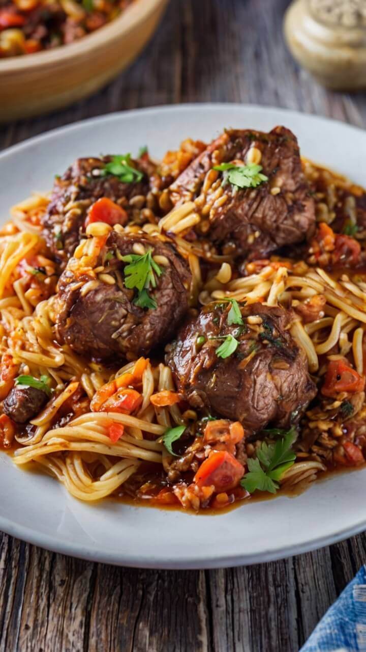 Beef Giouvetsi 