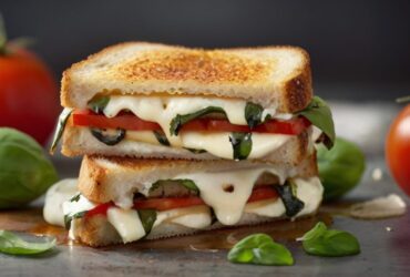 Caprese Grilled Cheese Sandwich Recipe 