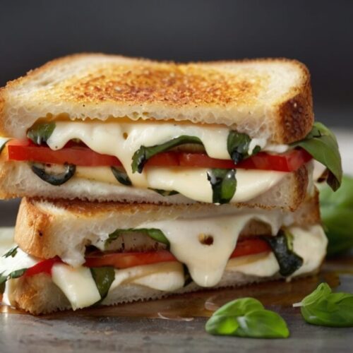 Caprese Grilled Cheese Sandwich Recipe 