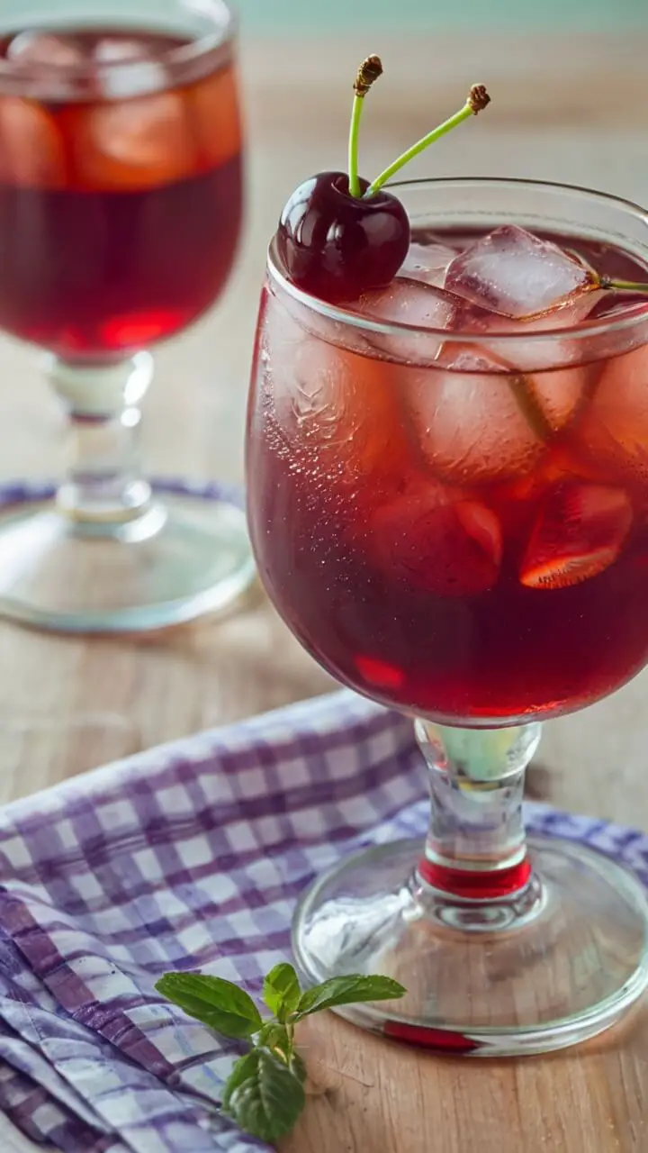 Cherry Pie Iced Tea