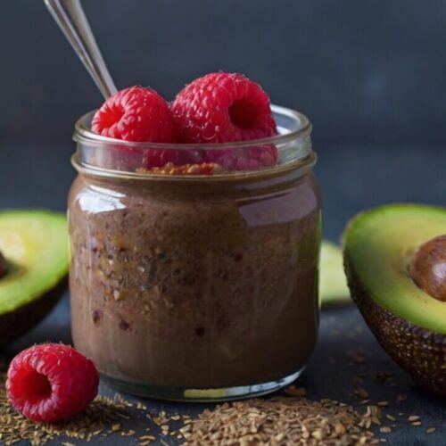 Chocolate Avocado Chia Pudding Recipe