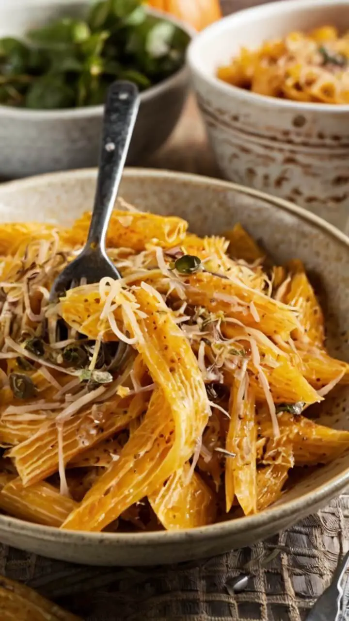 Creamy Parmesan Pumpkin Pasta