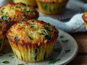 Crispy Parmesan Zucchini Muffins Recipe