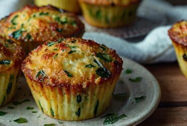 Crispy Parmesan Zucchini Muffins Recipe