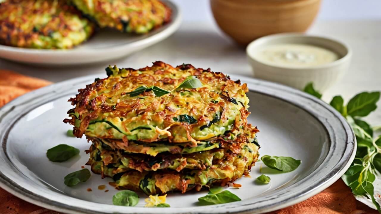 Crispy Zucchini Fritters Recipe
