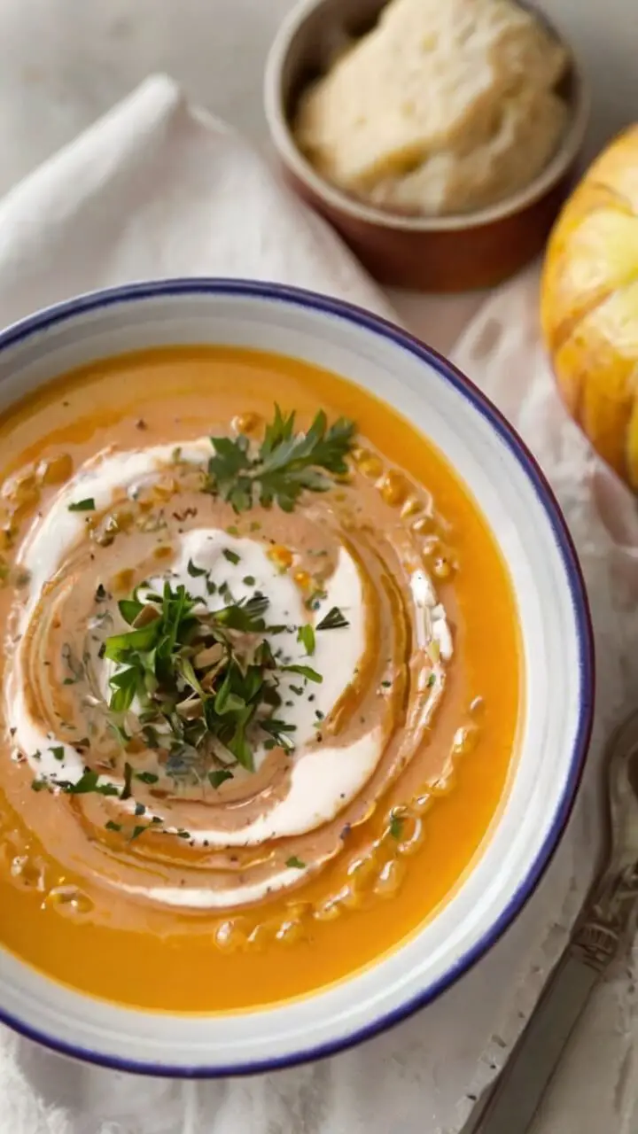 Easy Fall Pumpkin Soup