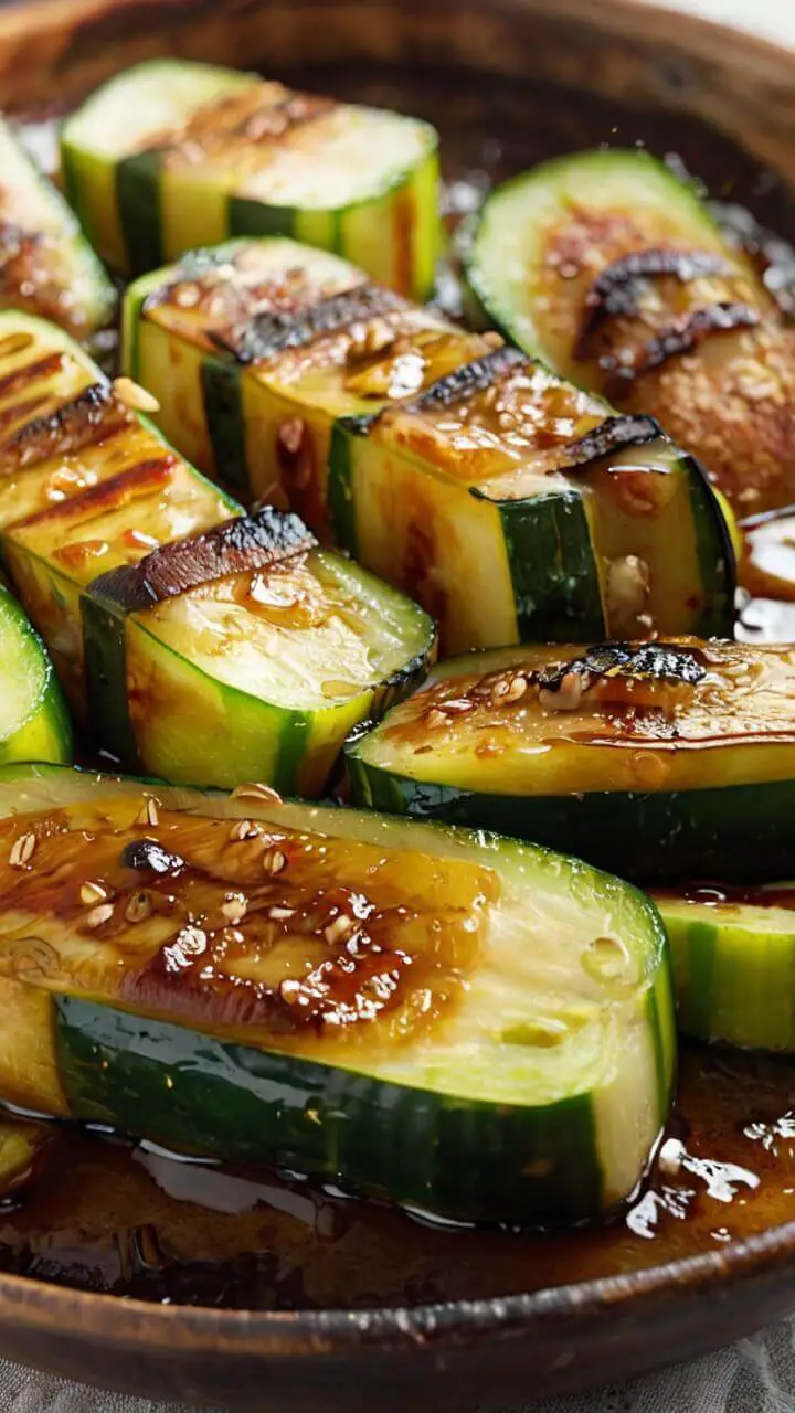 Easy Hibachi Zucchini