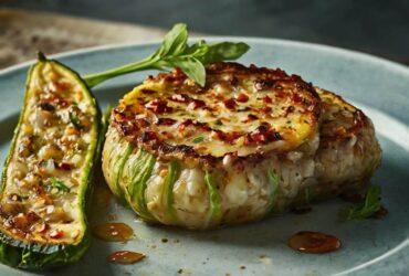 Garlic Zucchini Steaks Recipe 