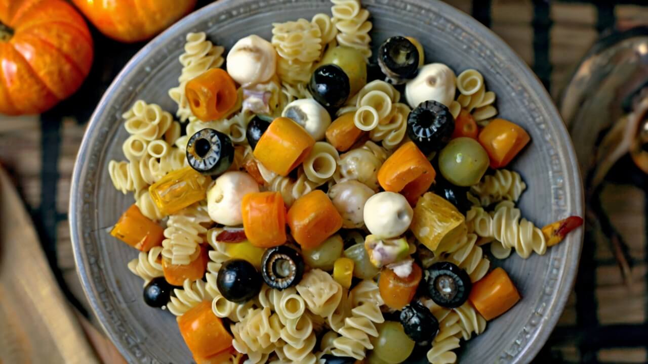 Halloween Pasta Salad Recipe