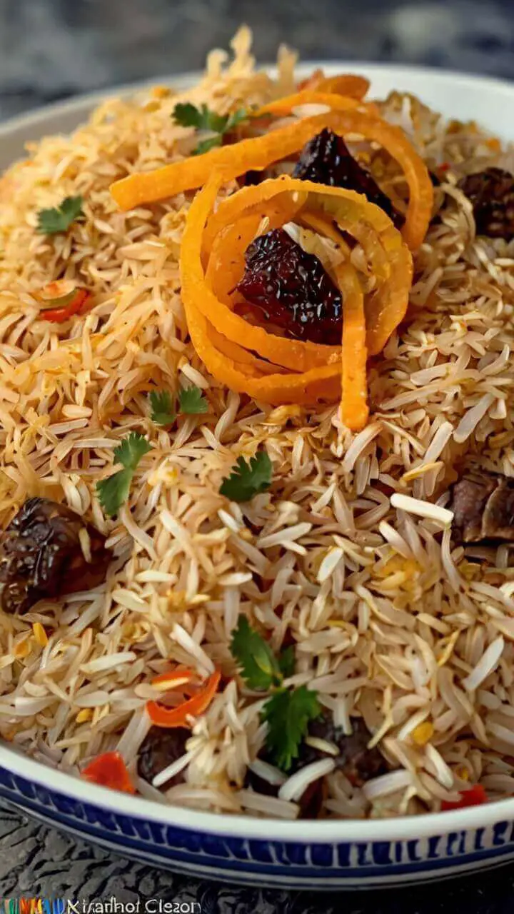 Kabuli Pulao Afghan Rice