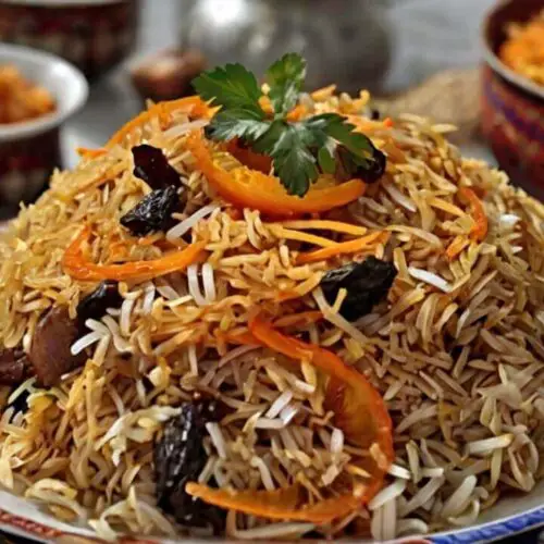 Kabuli Pulao Afghan Rice Recipe