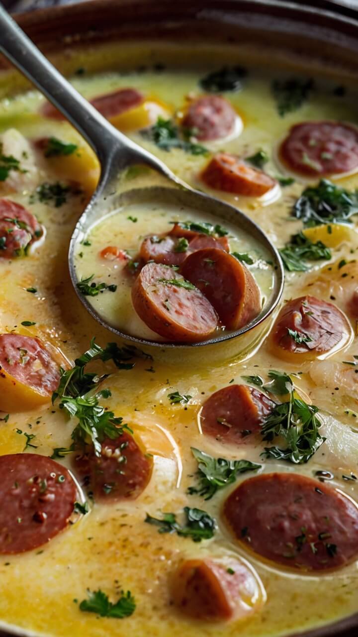 Kielbasa Potato Soup