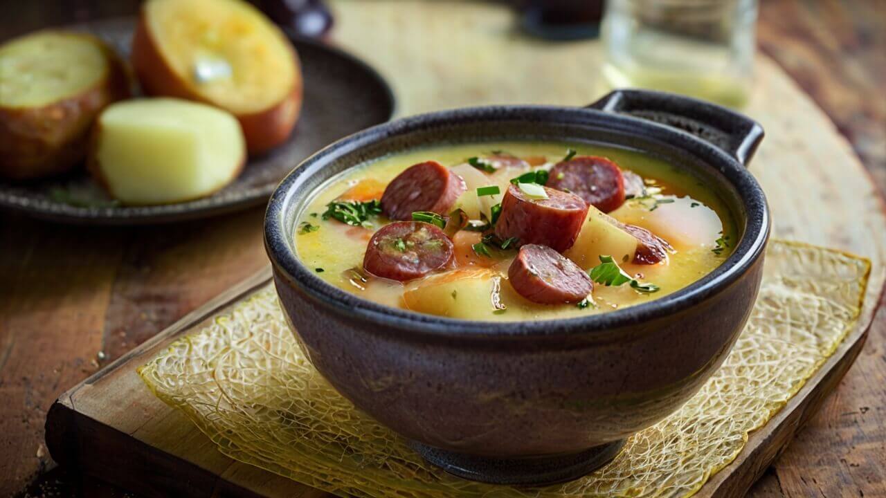 Kielbasa Potato Soup Recipe