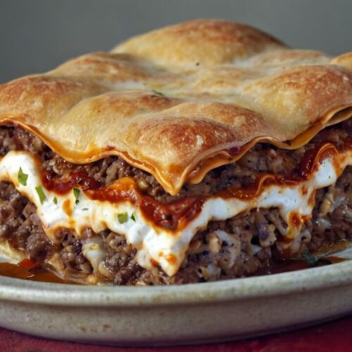 Lasagna Meets Cheeseburger Recipe