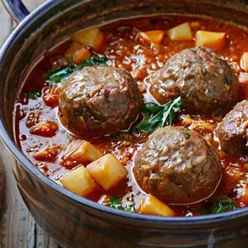 Meatball Stew Recipe