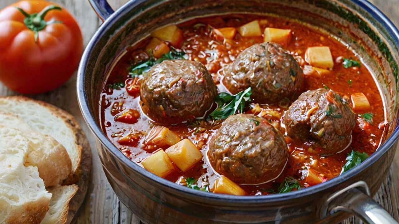 Meatball Stew Recipe
