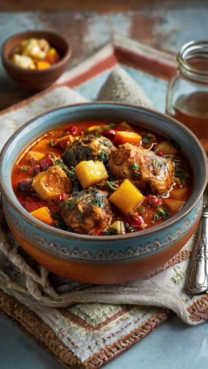 Moroccan Chicken Stew