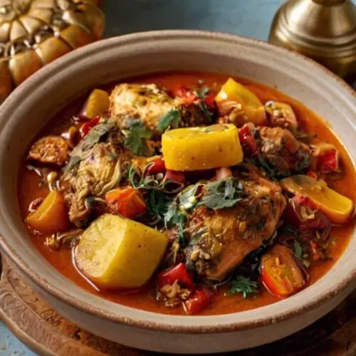 Moroccan Chicken Stew Recipe
