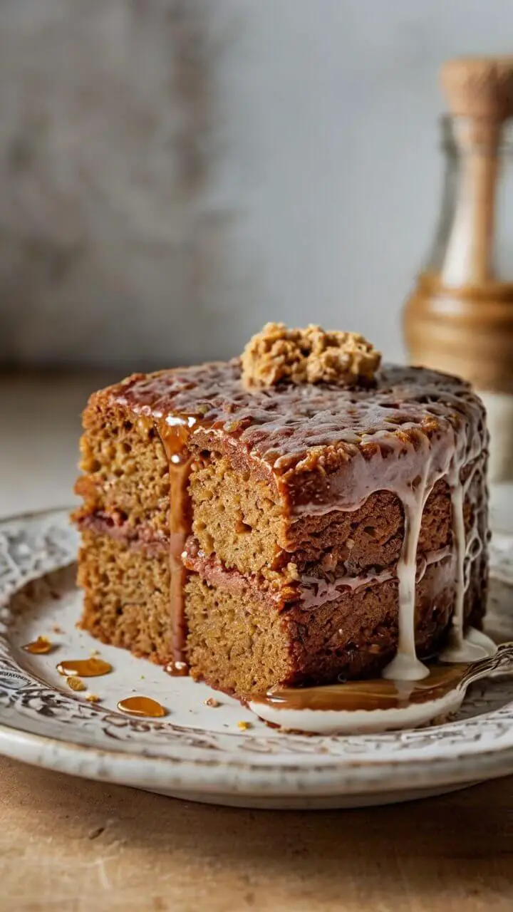 One Bowl Honey Cake